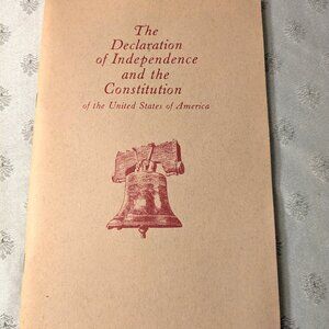 96th Congress 1st Session Declaration of Independence and the Constitution